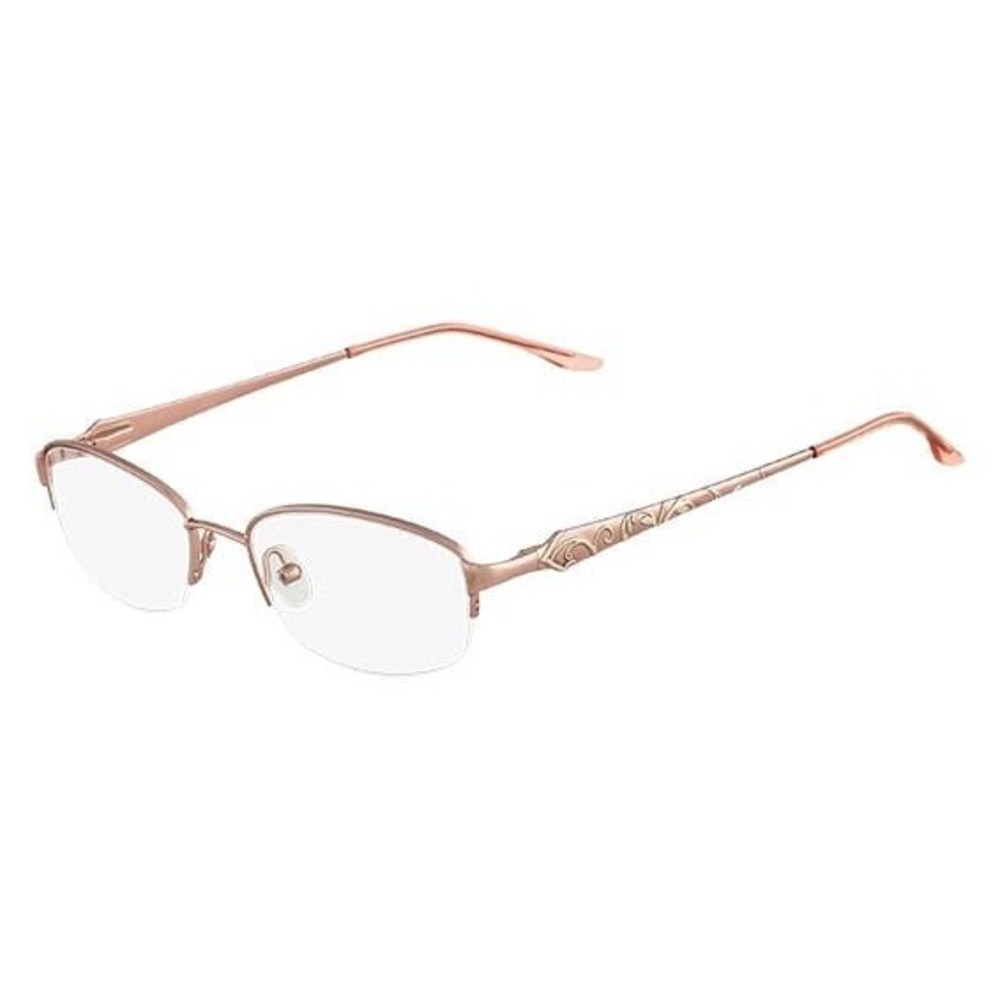 Tres Jolie by‎ Marchon 148 065 Eyeglasses Frame Sparkling Rose 52-18-135